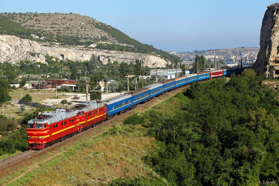 Дорога в Крым на поезде памятка